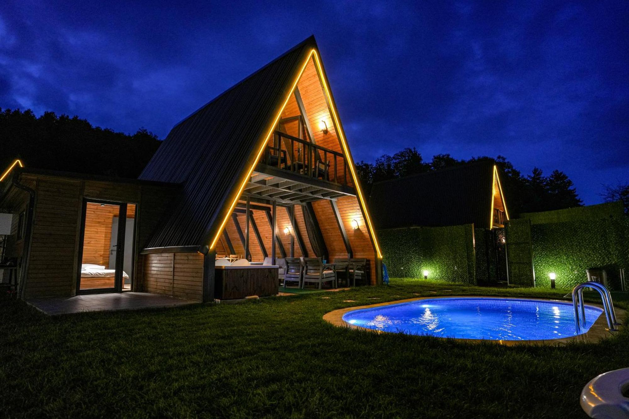 Happy Enjoy Bungalow Sapanca Ngoại thất bức ảnh